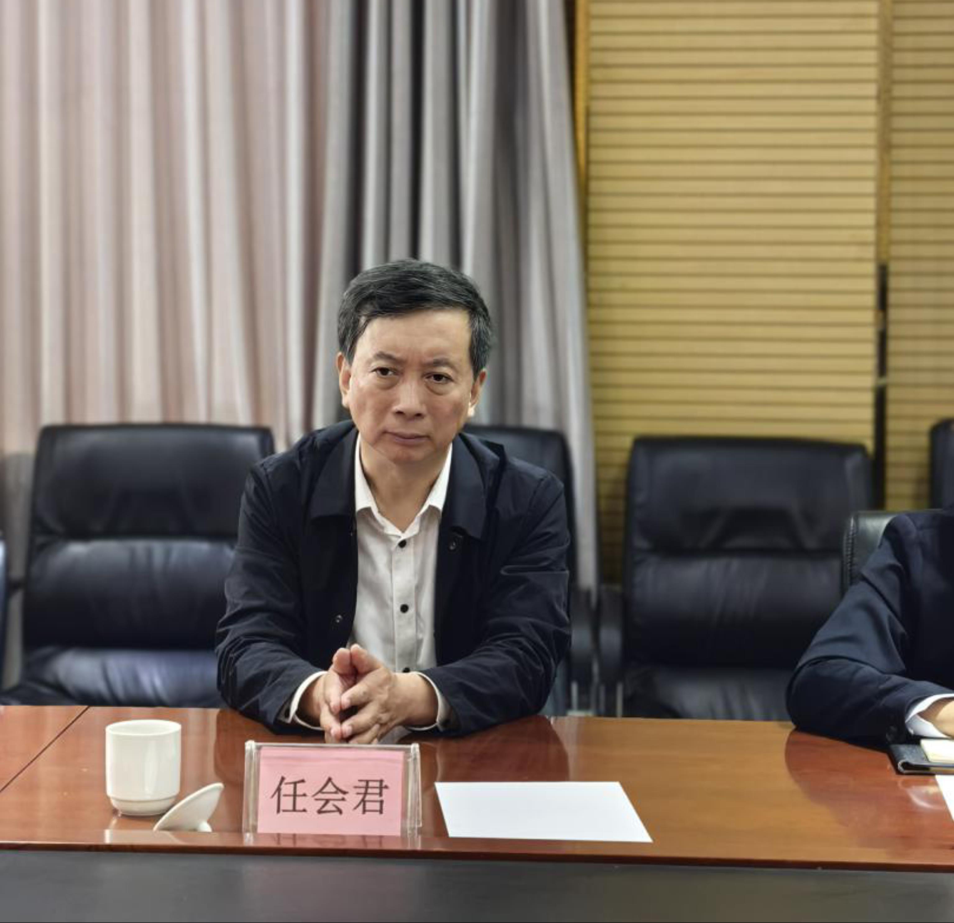 河北省商务厅副厅长任会君​一行到跃迪集团调研