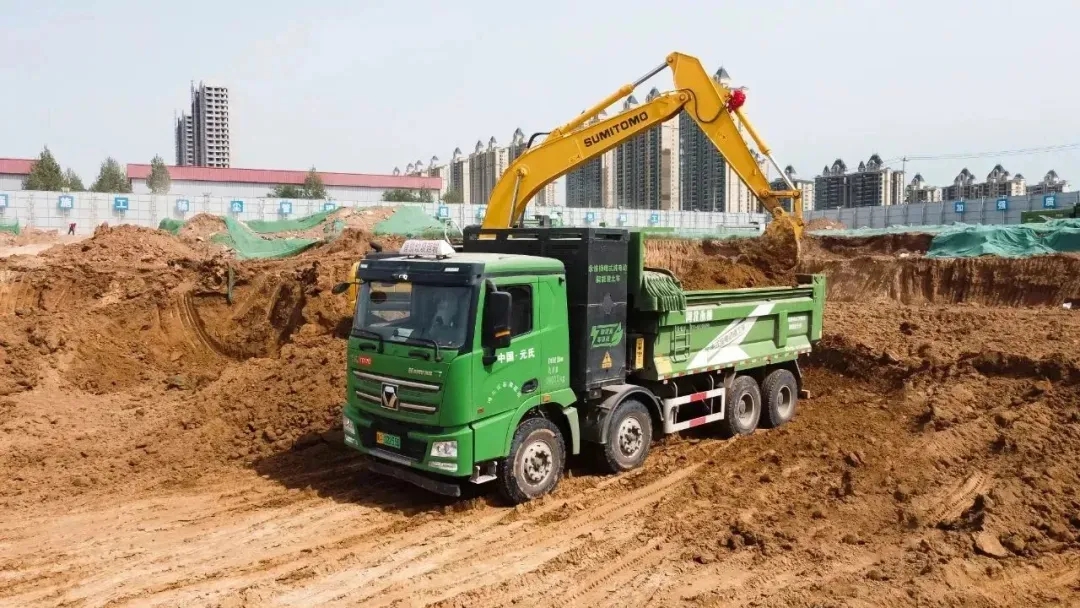 跃迪新能源渣土自卸车-开启绿色运输新时代
