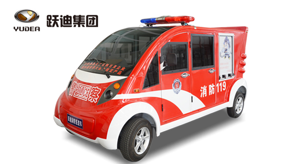 跃迪|穿梭街巷护平安，消防巡逻在行动